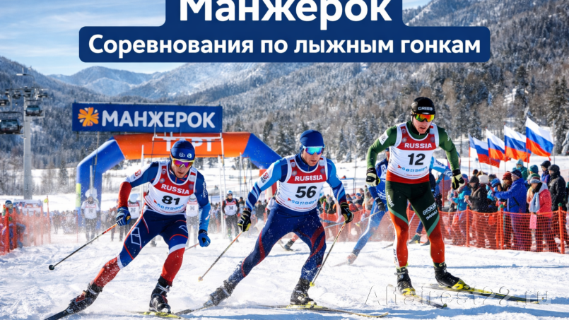 На Манжероке в это воскресенье пройдут соревнования по лыжам.