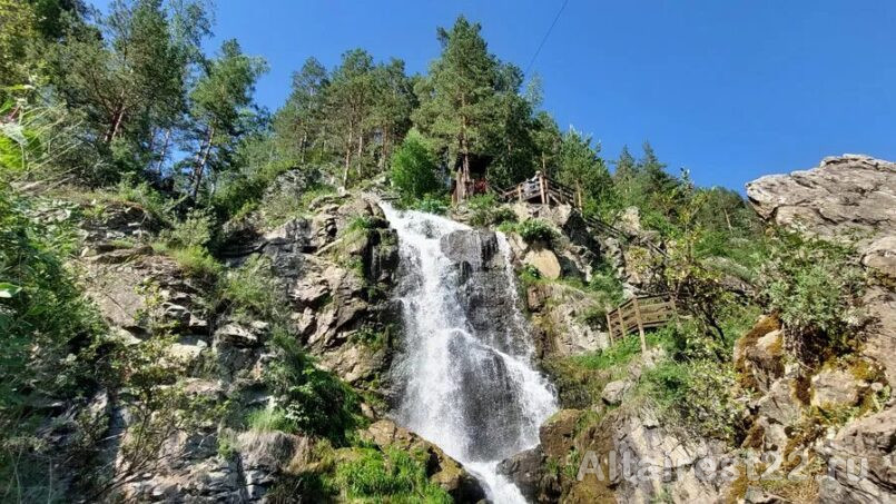 Камышлинский водопад.